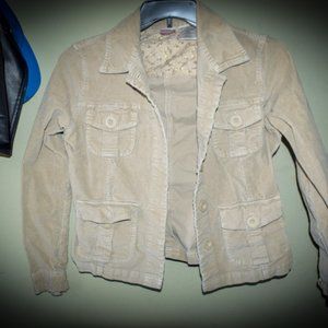 No Boundaries tan blazer xl jrs